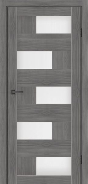 Дуб сталевий, скло сатин