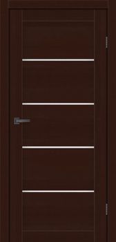 Міжкімнатні двері MS Doors Монтана скло сатин/чорне