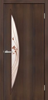 Міжкімнатні двері MS Doors Орландо скло сатин