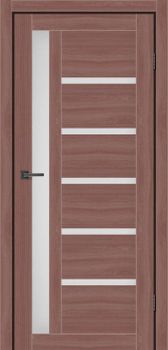Міжкімнатні двері MS Doors Орлеан скло сатин/чорне