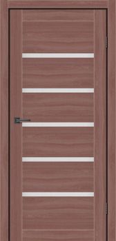 Міжкімнатні двері MS Doors Техас скло сатин/чорне