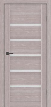 Міжкімнатні двері MS Doors Техас скло сатин/чорне