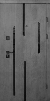 Вхідні двері Булат вуличні Стандарт, декор: 910-1