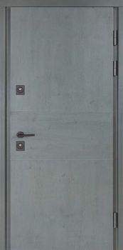 Вхідні двері Булат вуличні емаль/MDF Termo House Electro 710 з розумним замком